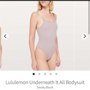 Lululemon Underneath It All Bodysuit size 8